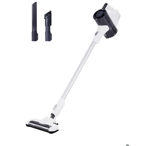 Amazon Basics Cordless Vacuum Cleaner for Carpet and Hardwood, Lightweight (5 lbs), White
