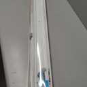 ZSHINE Heavy-Duty Curtain Conjoined Double Track rails Ceiling Mounting for Living Room Bedroom Room Divider (White 13.1ft)