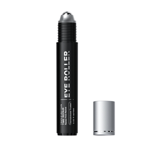 Under Eye Brightener Roller - Caffeine & Retinol Eye Serum for Dark Circles, Puffiness & Fine Lines, Travel Essential Vegan Skincare, Cooling Eye Massage, Dermatologist-Tested, 0.52 fl oz