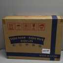 8FT Wooden Garden Pathway,Outdoor Roll Out Decorative Straight Walkway,Weather-Resistant Patio Path,Non-Slip Pavers Boardwalk for Garden, Backyard, Beach, Wedding Party Pathways (Natural)