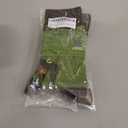 2 x I'D RATHER BE CHASING Funny Mens Socks, Hunting & Fishing Gifts for Men, Fun Hunt Fish Crew Sock, Hunters Fishermen Gift (Green)