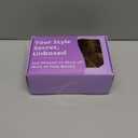 KooKaStyle Short Hair Extensions 6PCS 14 Inch Wavy Curly Hairpieces Synthetic Soft Lace Weft Clip in Hair Extensions-Light Brown with Caramel Blonde for Women