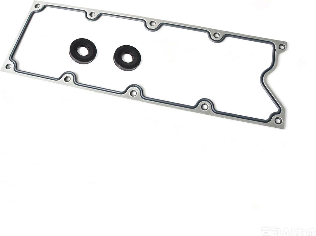 AUCERAMIC Gen 3 LS Engine Lifter Valley Cover Gasket w/Seal Fit 1997-2008 for Chevrolet for GMC for Cadillac MS19328 12558178 LS1 LS6 LM7 LQ4 LQ9 LR4