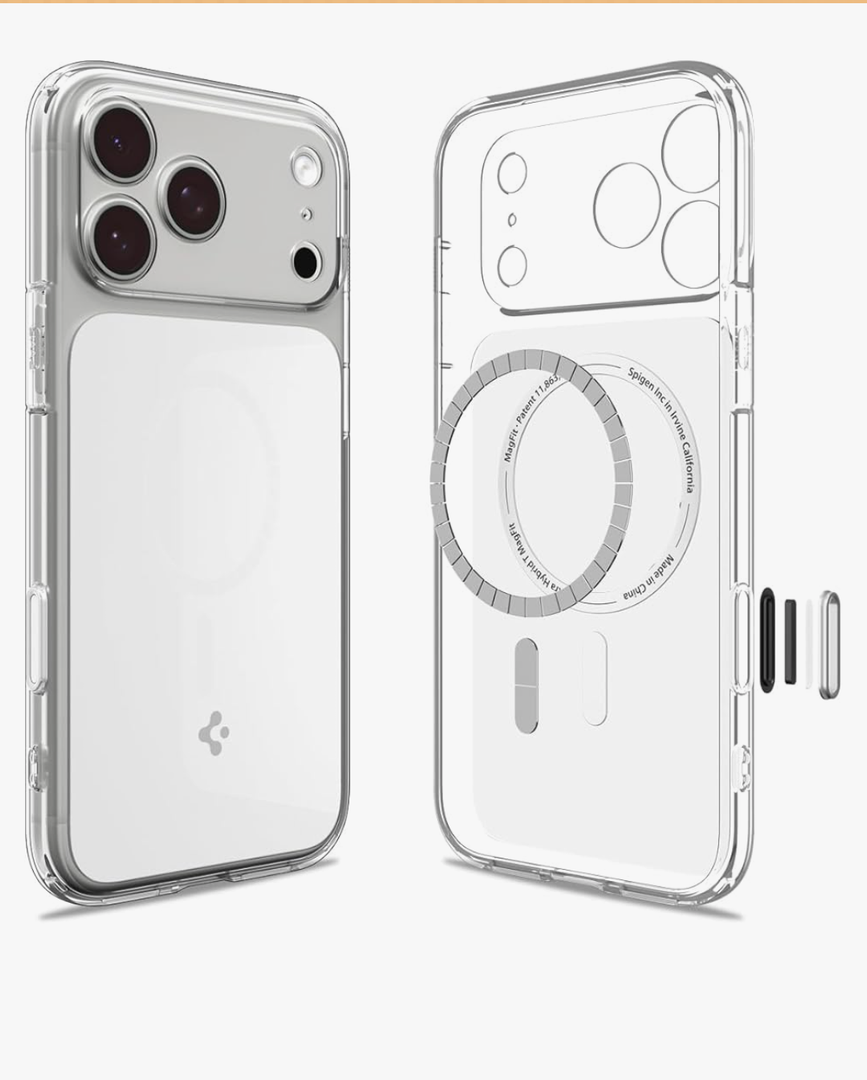 iPhone 17 Pro Max Case, Ultra Hybrid MagFit, [DuraClear, Signature Spigen Quality] - White