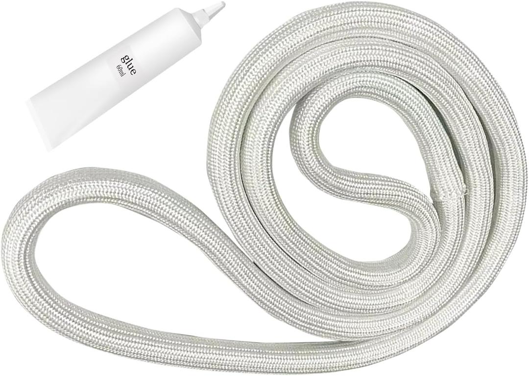 W10906683 Upgraded Dryer Door Seal Part Replaces W10823580, AP6034191 Dryer Door Seal, Compatible with Some Maytag, Whirlpool and Kenmore Dryer Parts Model 110 Series