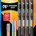 BIC Break Resistant Mechanical Pencils with Erasers, No. 2 Medium Point (0.7mm), 4-Count Pack Pencils for School or Office Supplies, Lead and Eraser Refills