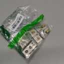 TONDA Battery Terminals, 0/4/8/10 Gauge Battery Terminal Connectors with Shims and Protective Covers, Car Cable Ends, 1 pair