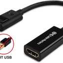 Cable Matters DisplayPort to HDMI Adapter (DP to HDMI Adapter is NOT Compatible with USB Ports, Do NOT Order for USB Ports on Computers)