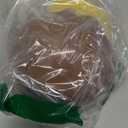 Ceramic Hamster Hideout, Honey Shape Hamster House and Habitat, Syrian Hamster Hideout Decor Cool Bed for All Season Gerbil, Mice Guinea Pig (Brown)