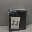 Elantrip 2PCs Front Car Seat Covers Leather Water Proof Seat Protector Universal fit for Most Cars SUVs and Trucks Black