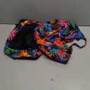 Daci Plus Size Tankini Swimsuit for Women - Two Piece Tummy Control Bathing Suit Tankini Top with Two Pockets Shorts (Colorful Leaves)