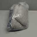 Bedfolks Waterproof Crate Bed, Plush Dog & Cat Bed with Removable Washable Cover, Faux Fur Kennel Pad, 23"x18", Dark Grey