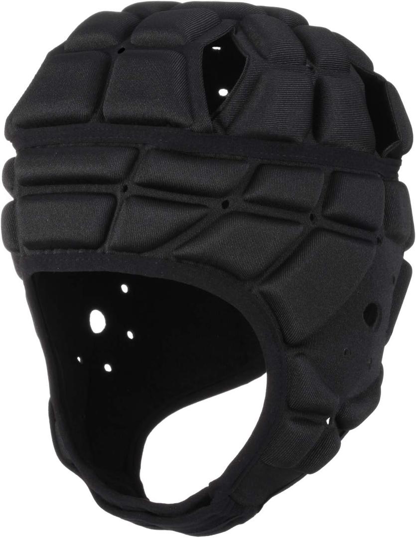 Rugby Soft Helmet Soccer Headgear Scrum Cap 7v7 Flag Football Helmet
