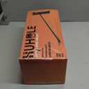 HUHOLE 50 Pack Gridwall Hooks 2 Inch  Black Metal Display Hangers for Wire Grid Panel  Heavy Duty Retail Store Fixtures, Garage Organizer, Craft Fair & Jewelry Rack (20lbs Capacity)