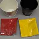 42 Pcs Football Party Decoration Original Penalty Flags Sign Set with 2 Metal Pails and 40 napkins  Football Party Decoration Referee Challenge Flags for Sports Party Decorations