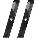 wyevee 403107 Lawn Mower Mulching Blade Compatibles with Hus qvarna/Craftsman 46" Cut Deck, 532403107 Lawnmower Blade Compatibles with Hus qvarna YTH22V46/Craftsman YT3000 Lawn Tractor, Replace 405380