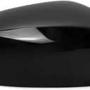 Door Wing Mirror Cover for Mazda 2 for Demio 2015-2019 Car Rearview Mirror Accessories Side Mirror Lower Cover Rearview Mirror Housing Frame Turn Signal Door Mirror Cover Caps(Only Left Frame)