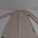 SAMPEEL Dresses for Women 2024 Casual Long Sleeve Dress Trendy Fall Fashion Cozy Travel Airport Outfits (Small, Beige)