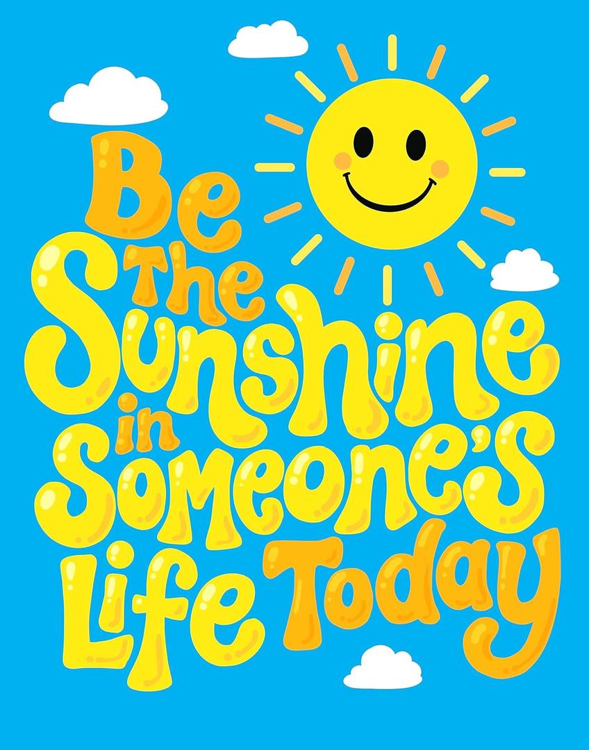 HoneyKICK Motivational Kids Wall Art Poster - Uplifting Dcor for Classroom, Children's Bedroom, Playroom, 11 x 14 Unframed Cardstock Paper