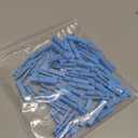 100Pcs Baby Shower Clothespin Games Mini Blue Clothes Pins 1.4 inch for Party Decorations(Blue)