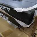 JOOLA Inside Professional MDF Indoor Ping Pong Table with Quick Clamp Table Tennis Net and Post Set - 10 Minute Easy Assembly - Tournament Quality - Foldable with Single Player Playback Mode (25mm)