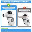 W11399437 W11259498 Washer Drain Pump Assembly Compatible with Whirlpool Maytag Kenmore Crosley Washing Machines, Replaces 4961028 AP6974144 PS12731241 EAP12731241 B25-3A04