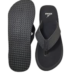 XSTAR Mens Flip Flops Sandals, Non-Slip Lightweight Rubber Slippers, Summer Outdoor Slippers Quick Dry, Mens Flip Flops Sandals Soft Summer Beach Pool Outdoor/Indoor