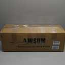 AWSUM 10ft /13ft Gymnastics Mat with Air Roller Tumbling Barrel Back Somersault Backbend Trainer for Inflatable Gymnastics Springboard Back Handspring Equipment, with Electric Pump (10ft*3.3ft*4in&(L)40in*(Diam)23.6", Pink/Black+Pink Roller)