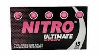 Nitro® Ultimate Distance Golf Balls - Pink