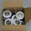 Terpheety Nylon Garage Door Rollers 10 Pack - 2" Quiet Garage Door Wheels Replacement with 6200-zz Bearings, Quiet & Smooth Operation, Garage Door Roller Parts for Standard Residential Garage Doors