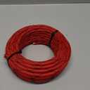 8 Gauge Wire 40 FT, Primary Automotive Power or Ground Wire, Battery Cable, Nylon Braided Jacket, Copper Clad Aluminum, Car Audio Amplifier RV Trailer Electrical Wire, with 10 Heat Shrink Tubing, Red