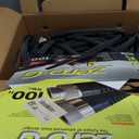 zero-G 4001-100 Garden Hose, 5/8" x 100', Gray