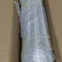 1 inch Stainless Steel Exhaust Hose, 118.1" Flexible Exhaust Pipe, Diesel Heater Flexible Exhaust Tubing with 2 Hose Clamps Generator Exhaust Hose Parking Air Heater Fuel Tank Diesel Gas