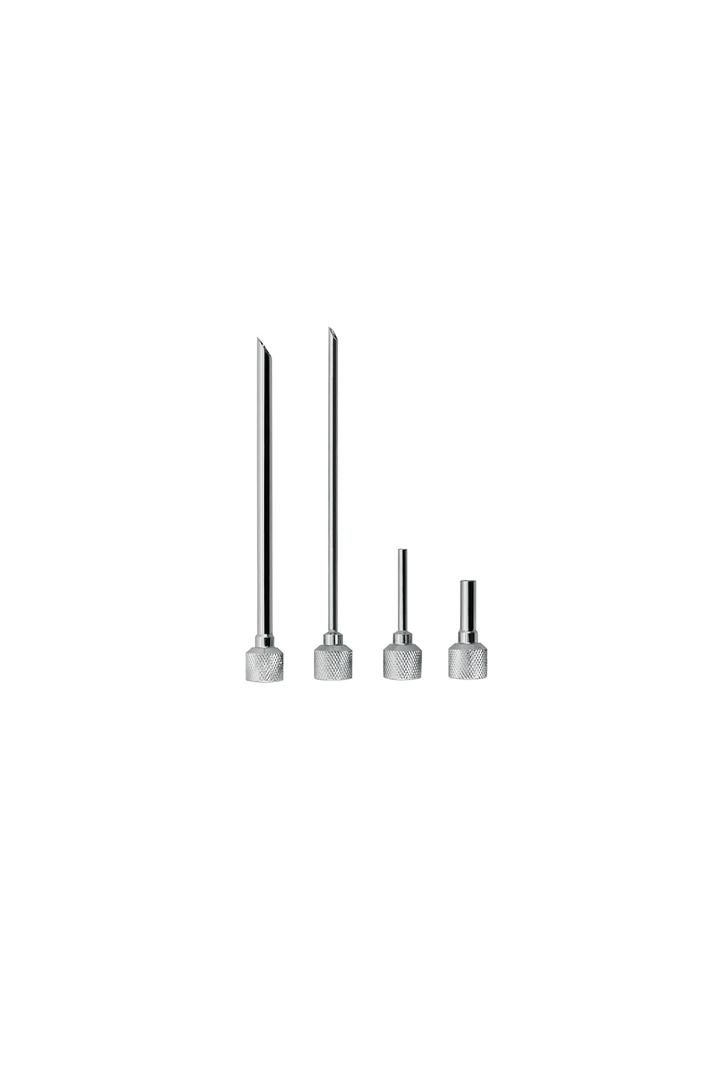 iSi Injector Tips for iSi Gourmet Whippers, Set of 4, Stainless Steel iSi Injector Tips for iSi Gourmet Whippers, Set of 4, Stainless Steel