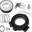 W10754448 W10734521 Washer Clutch and Slider Kit Fit for Ken-more Whirl-pool Washer Parts, Replace W10447973, W10817398, W10905022, W10006484, W10006494, W10275082, W10447975, W10905025 by Fetechmate