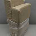 30 x 14 Inch Piano Bench Cushions for Indoor Furniture with Ties Non Slip Kitchen Dining Room Bench seat Cushion for Shoe Storage Ottoman Window Settee Pad, Khaki