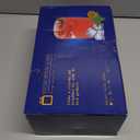 Vintage Glassware Drinking Glasses Set of 6,12 oz Hobnail Glass Cups,Embossed Clear Water Tumbler,for Beer,Cocktail,Whiskey,Juice and Various Mixed Drinks- 1 Cleaning Brush