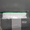 Hearth & Harbor Cooling Neck Pillow for Side Sleeper - Adjustable Shredded Memory Foam Pillows 1 Pack - King Pillows for Neck & Shoulder Pain with Washable Removable Pillow Cover - 16" x 33"