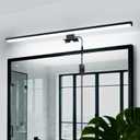 28" Plug in Bathroom Light Fixtures,Vanity Lights Bar,Picture Light | Non-Dimmable,with Switch,LED,Over Mirror,Wall Lights,for Bedroom/Art/Poster/Cabinet