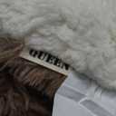 Joyreap 3-Piece Plush Shaggy Comforter Set, Full/Queen Size Luxury Faux Fur Sherpa Reversible Bedding Comforter Set, Ultra Cozy Warm Fluffy Bedding Set for Winter (Tie-dye Coffee, 88x88 inches)