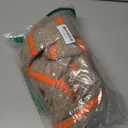 QIBABU Womens Striped Cardigan Sweaters Casual Open Front Long Sleeve Button Down Knit Outwear (Small, Brown)