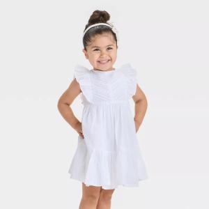 OshKosh B'gosh Toddler Girls' Lace Dress - White, 18M