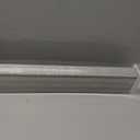 Cordless Zebra Blinds for Windows Gray 33.5" W x 72" H