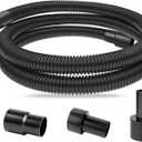 10 Ft Dust Collection Hose Kit with 5 Fittings Ultimatefor Woodworking Power Tools,Home Use and Wet/Dry Shop Vacuums