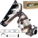 Catalytic Converter Exhaust Manifold Compatible with Nissan Sentra 2009 2010 2011 2012 2.0L L4 SULEV Catalytic Convertor W/Gasket EPA Compliant 16704 641432