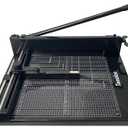 TEXALAN(R) Heavy Duty Guillotine Paper Cutter Black 400 Sheets Stack Paper Trimmer (A3-17'' Paper Cutter)