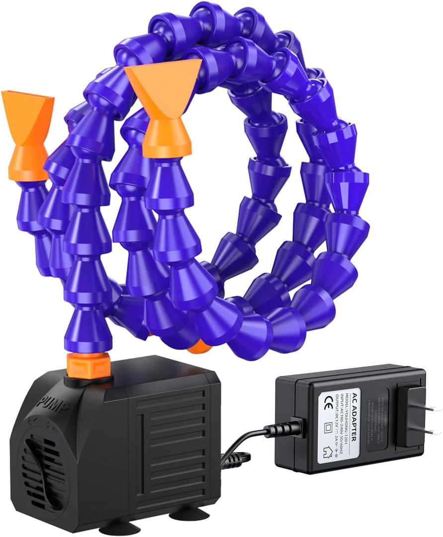 Submersible Water Pump - DC 25W 400GPH 1500L/H with Water Pipes & 5.2ft High Lift - for Water Table Aquarium, Pond, Hydroponics, Fountain