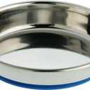 Our Pets DuraPet Stainless Steel Non-Slip (Cat Food Bowl or Water Bowl) (Holds up to 1 Cup of Wet or Dry Food) Easy to Clean