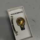 ROCKBROS Bike Bell Classic Bicycle Bell for Bike Ring Bell with Loud Sound Bells for Road Mountain Bike Handlebars Adults (Golden Brass)