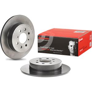 Brembo 08.5803.41 UV Coated solid Rear Brake Rotor HONDA OE# 42510S5AA00